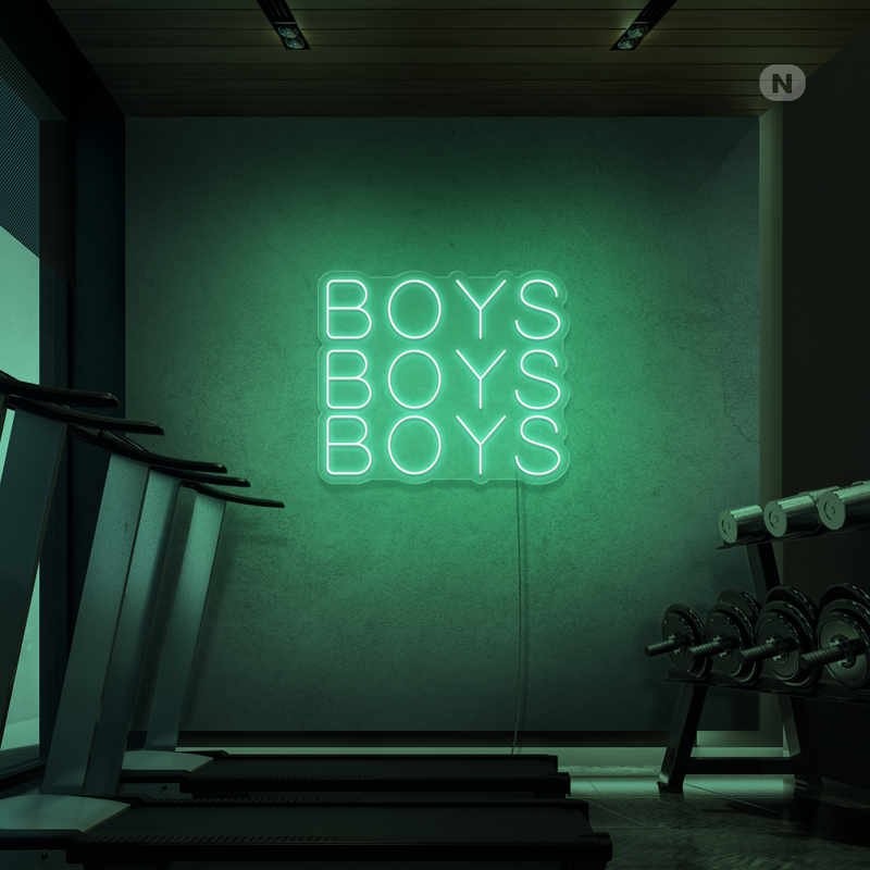 Neon Sign Boys Boys Boys