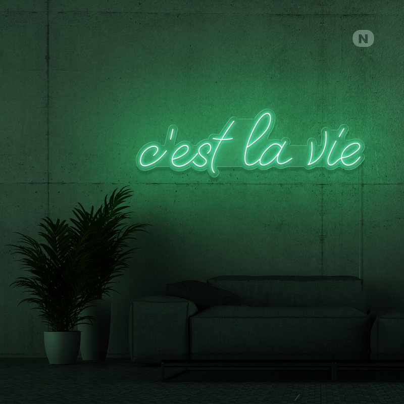 Neon Sign c'est la vie