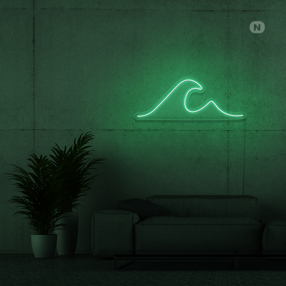 Neon Sign Wave