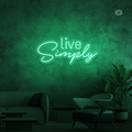 Neon Sign Live Simply