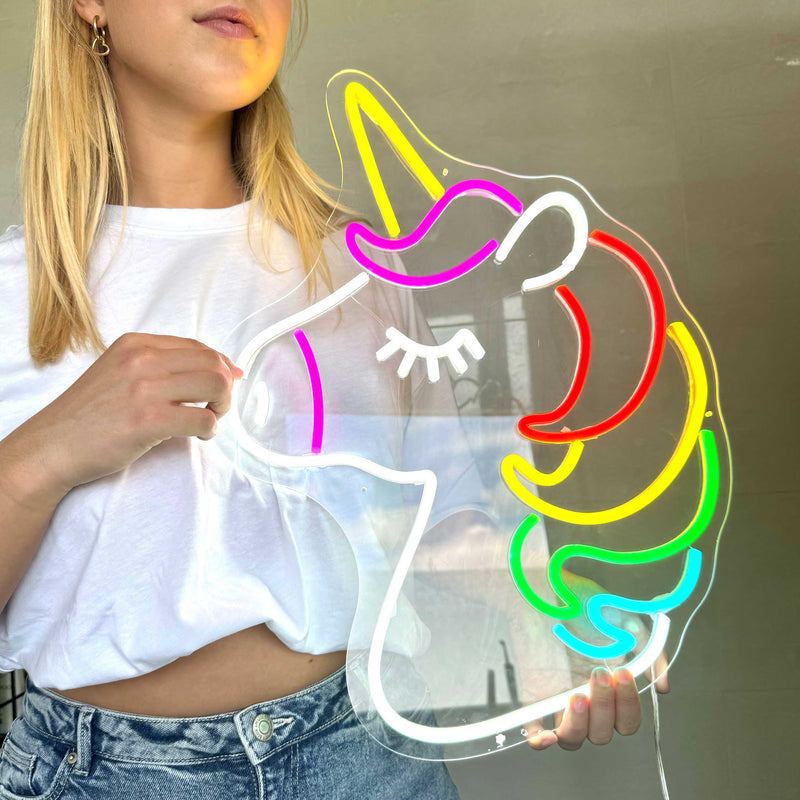 Neon Sign Unicorn 2