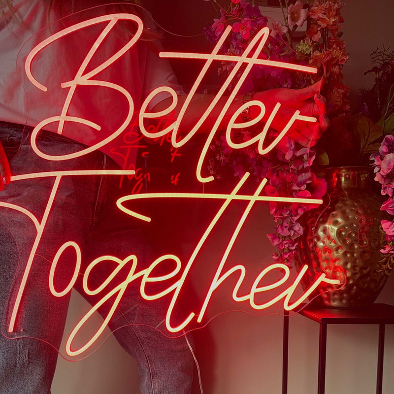 Neon Sign Better Together