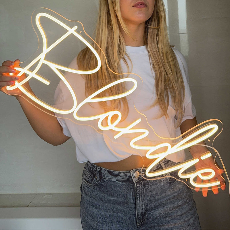 Neon Sign Blondie