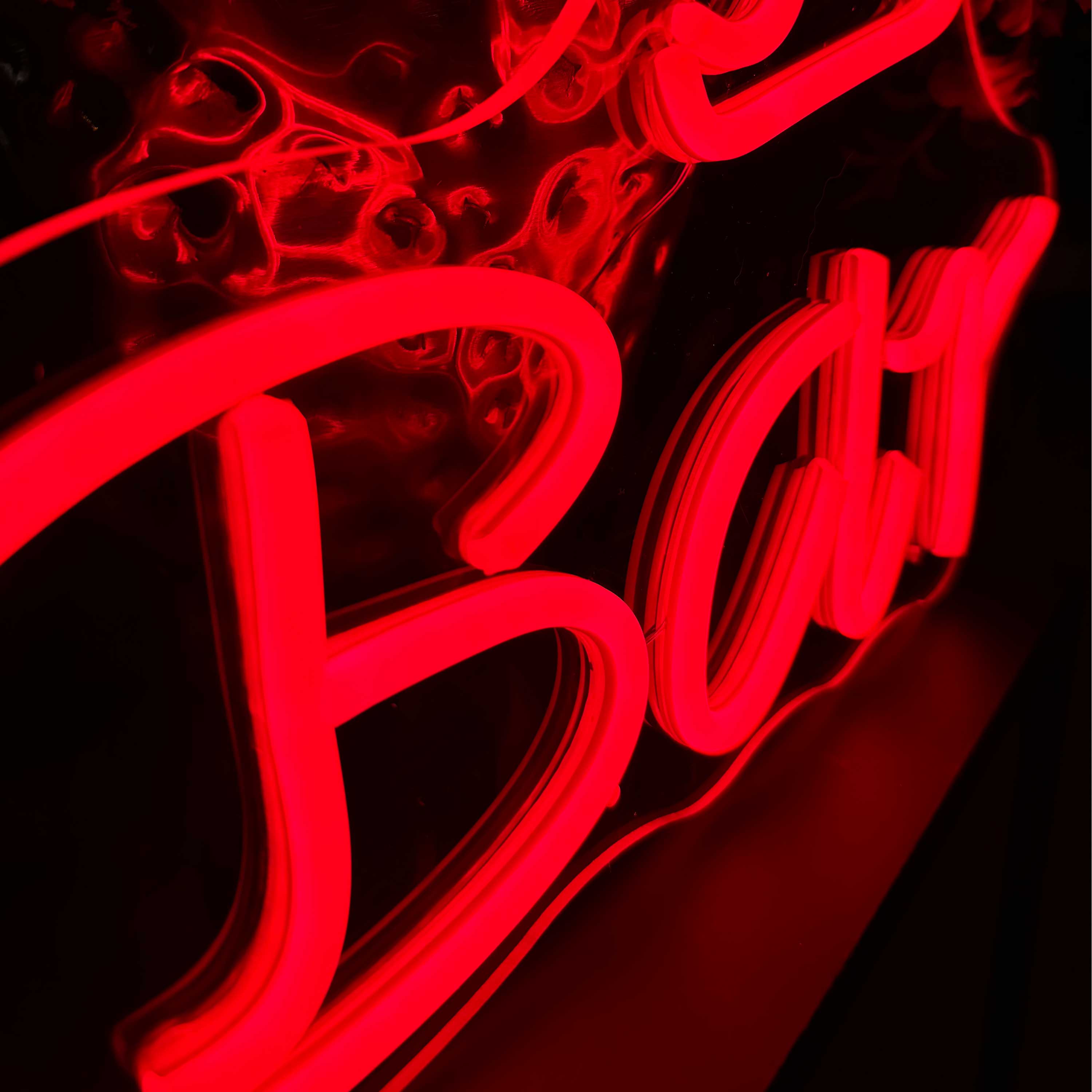 Neon Sign Cocktail Bar