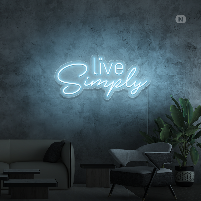 Neon Sign Live Simply