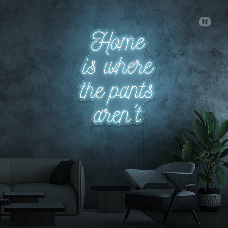 Neon Sign Quote Home