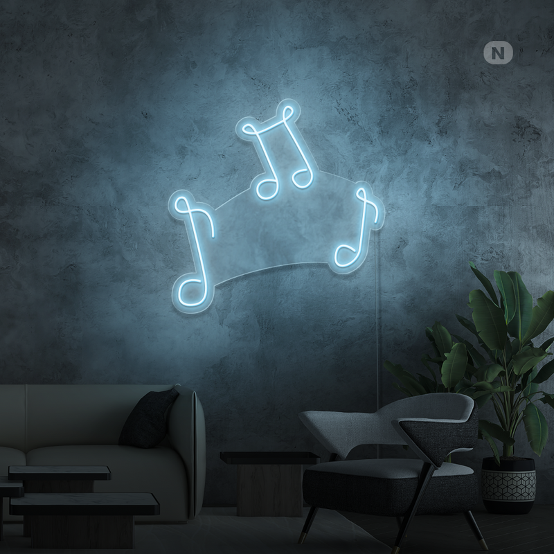 Neon Sign Musicnotes