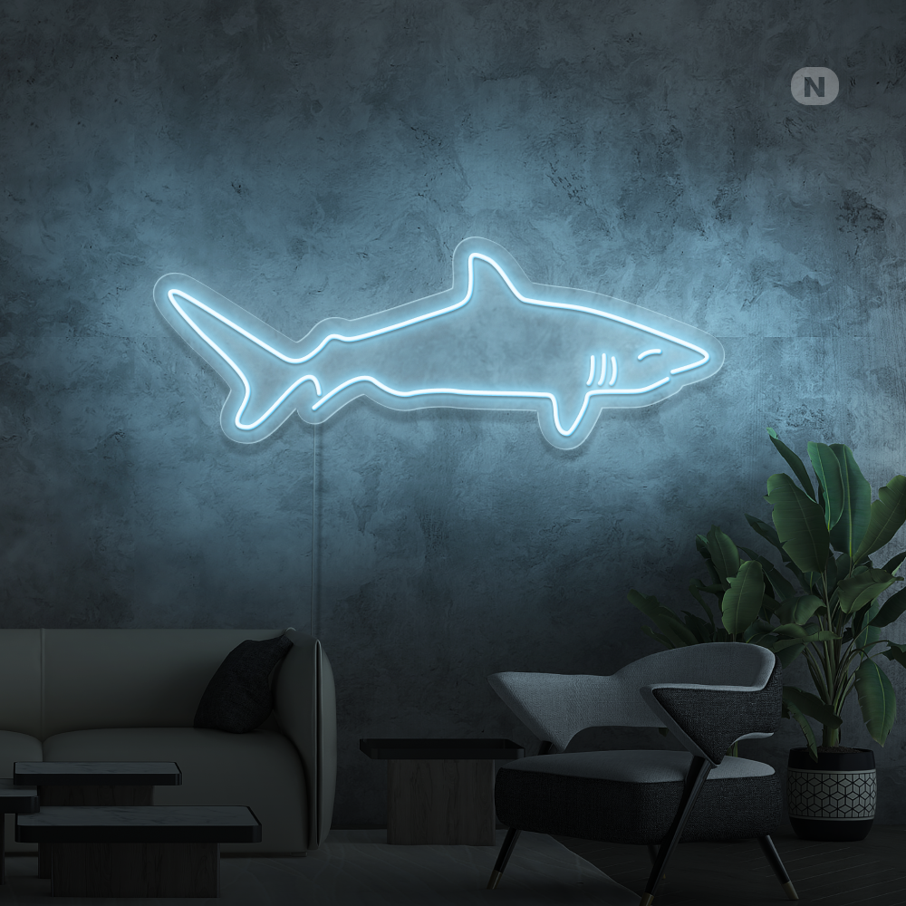 Neon Sign Shark