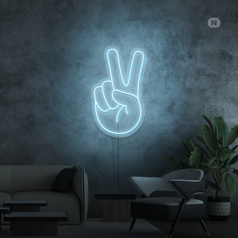 Neon Sign Peace