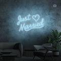 Neon Sign Just Married