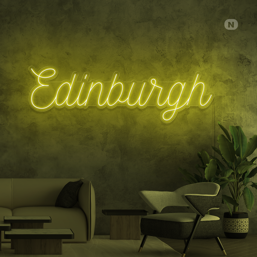 Neon sign Edinburgh