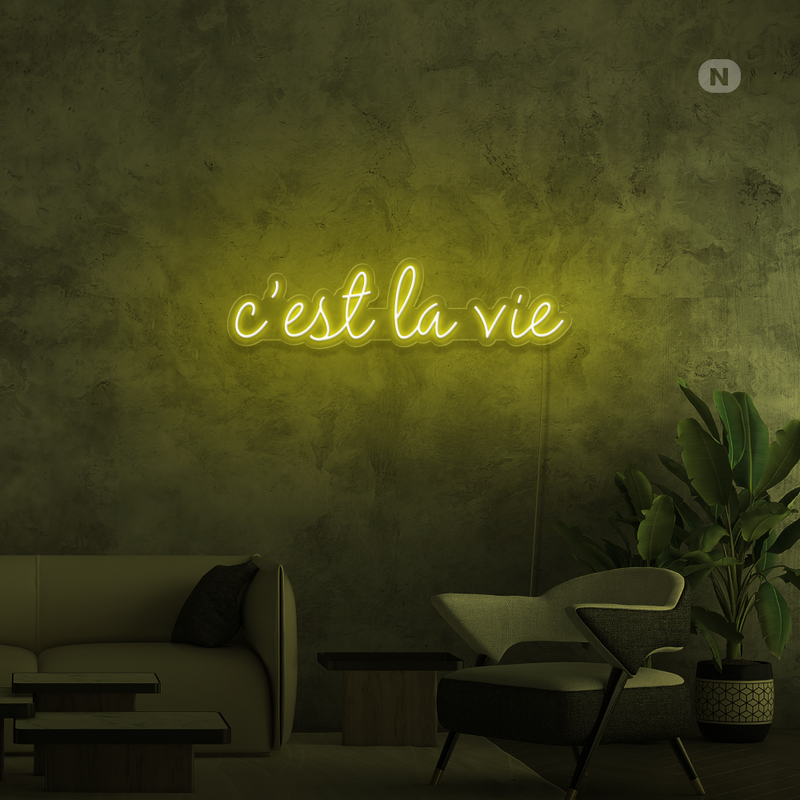 Neon Sign cestlavie