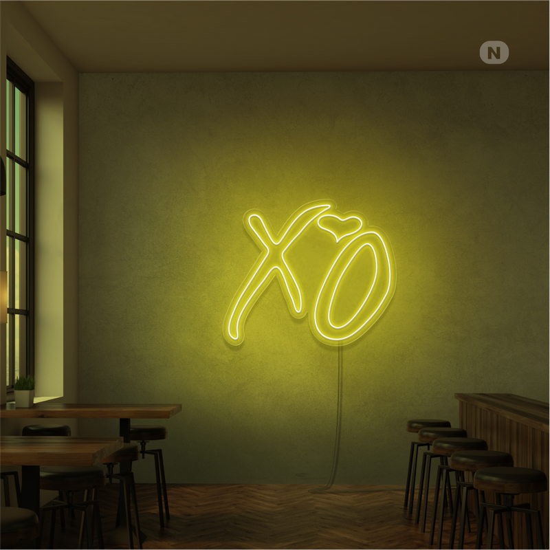 Neon Sign XO