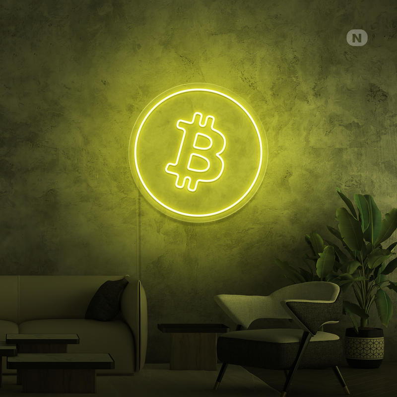 Neon Sign Bitcoin