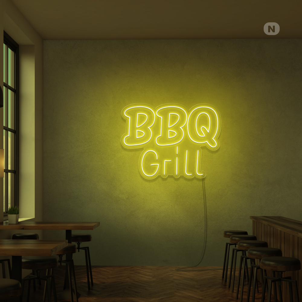 Neon Sign BBQ