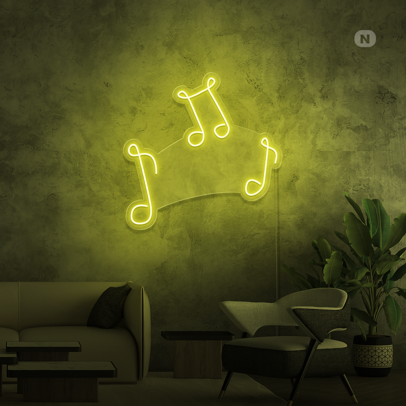 Neon Sign Musicnotes