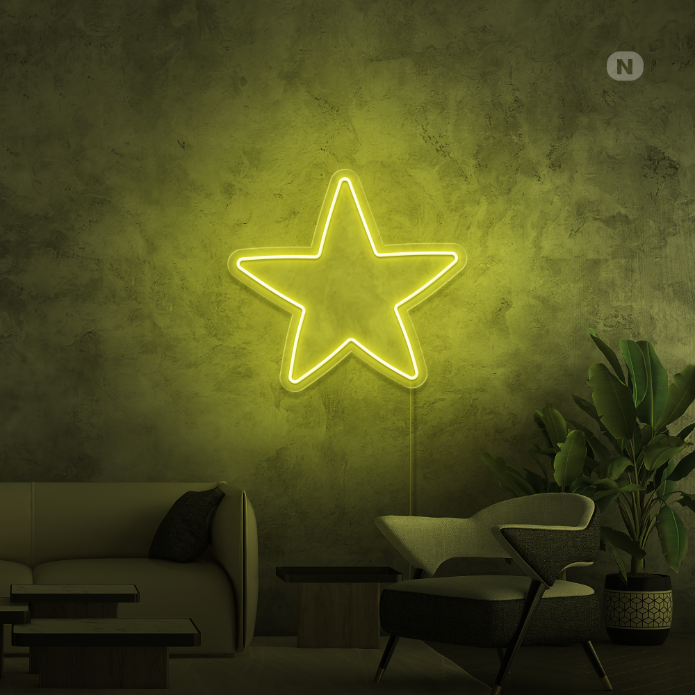 Neon Sign Star