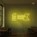 Neon Sign Burger House