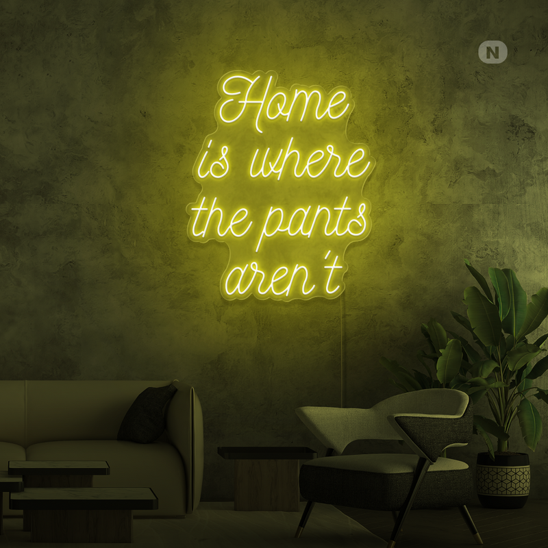 Neon Sign Quote Home