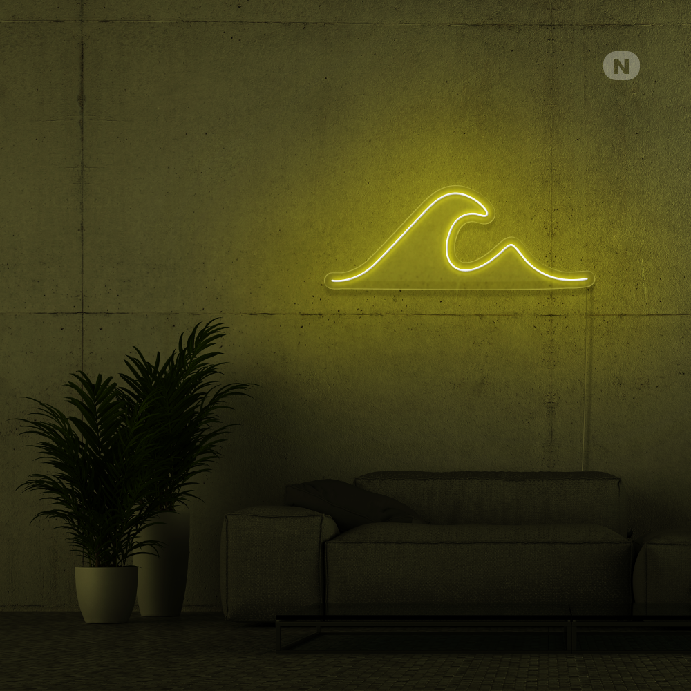 Neon Sign Wave