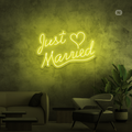 Neon Sign Just Married