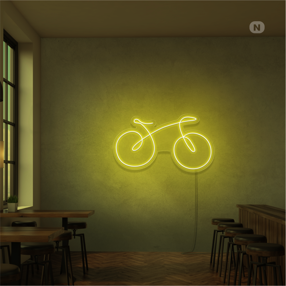 Neon Sign Bike