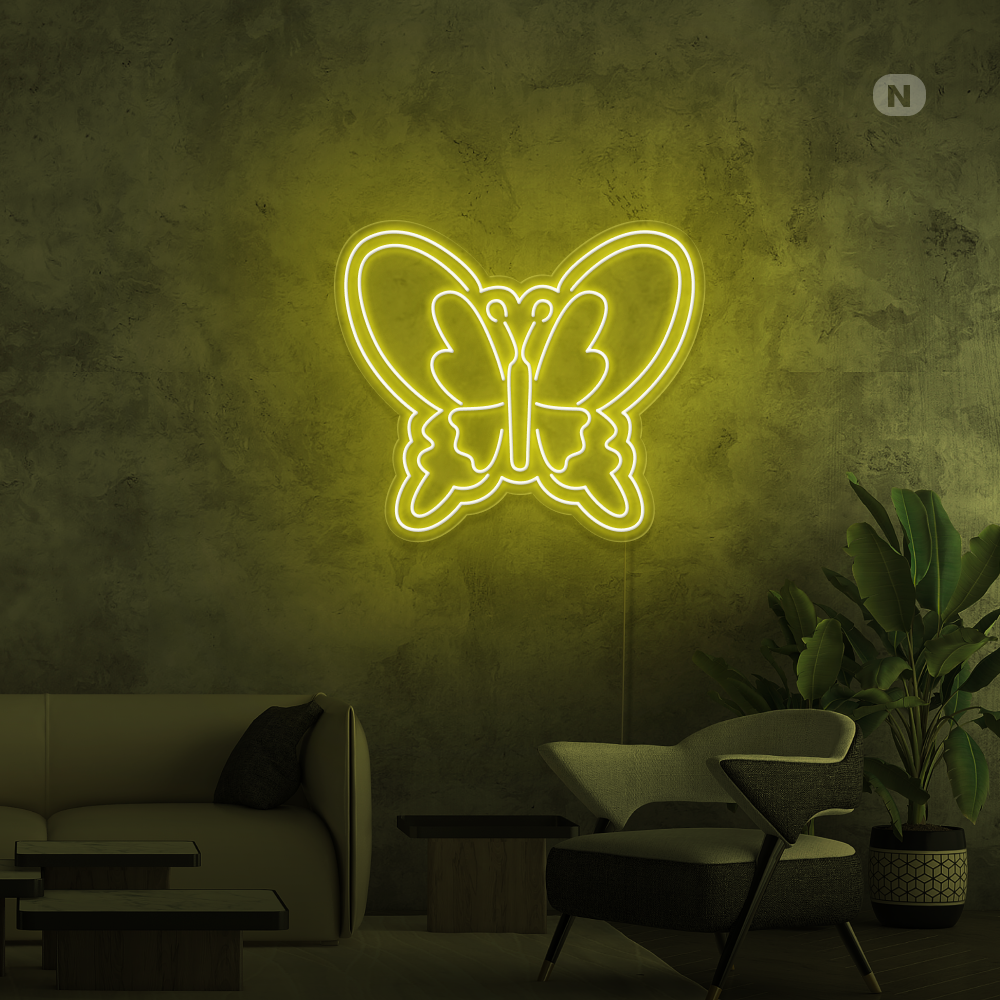 Neon Sign Butterfly