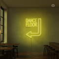 Neon Sign Dance Floor