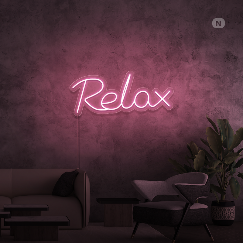 Neon Sign Relax