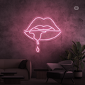 Neon Sign Caustic Lip