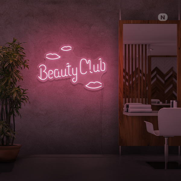 Neon Sign Beauty Club