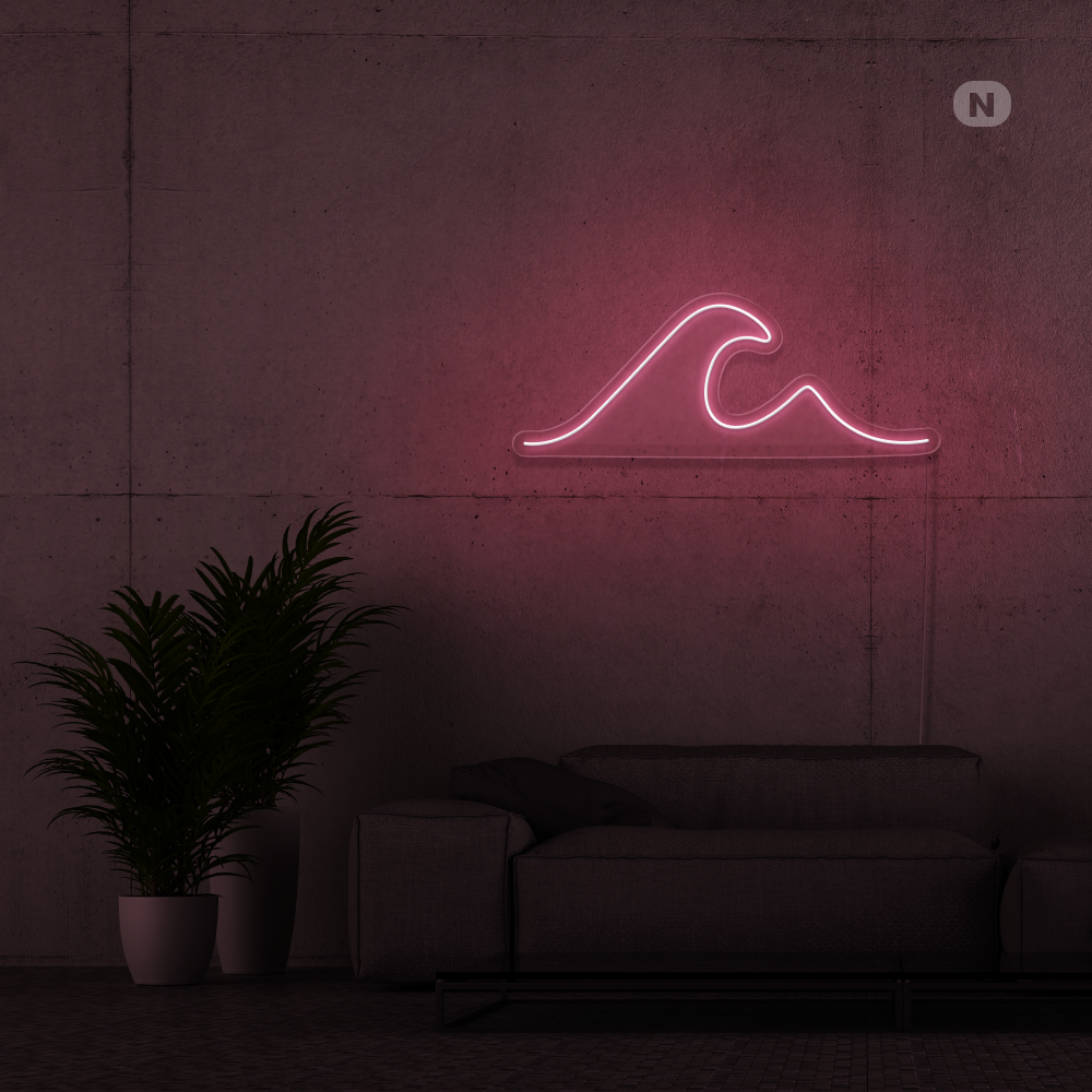 Neon Sign Wave