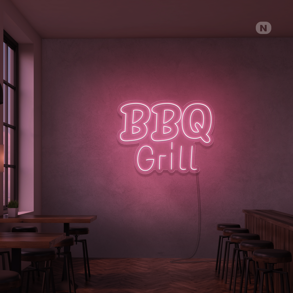 Neon Sign BBQ