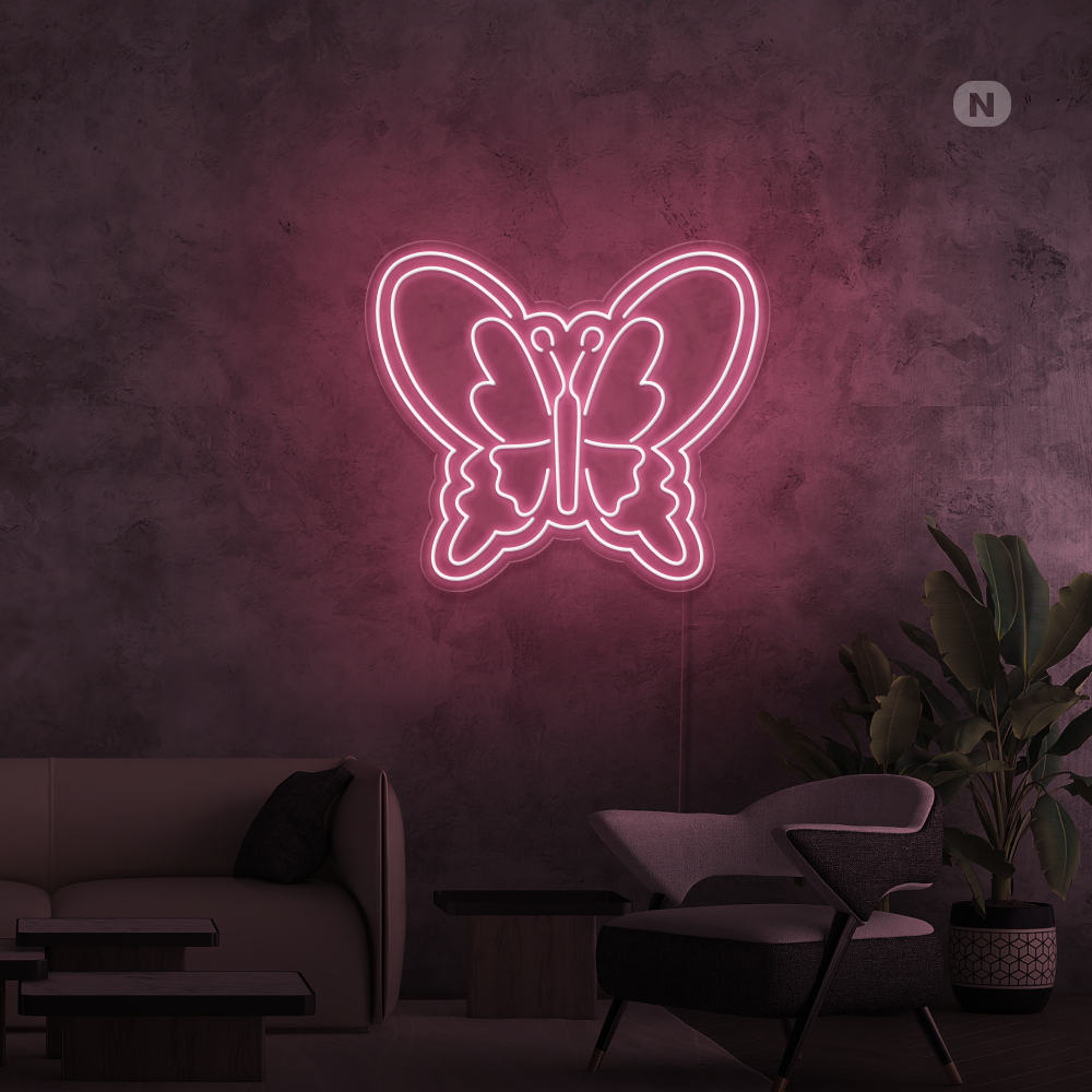 Neon Sign Butterfly