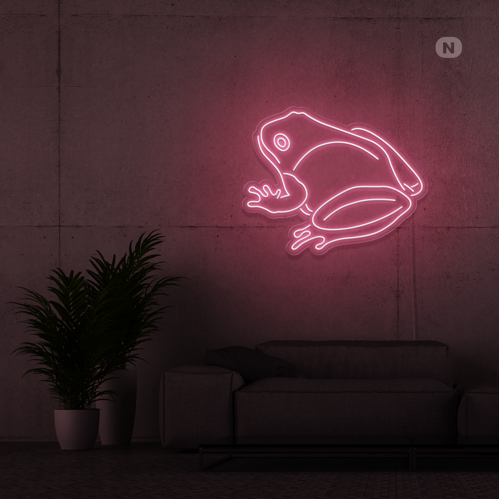 Neon Sign Frog