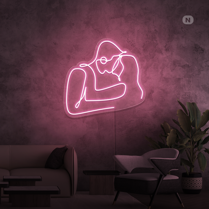 Neon Sign Love couple