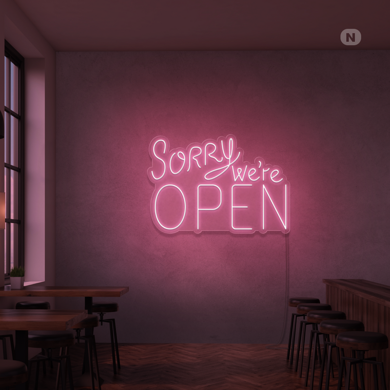 Neon Sign Open