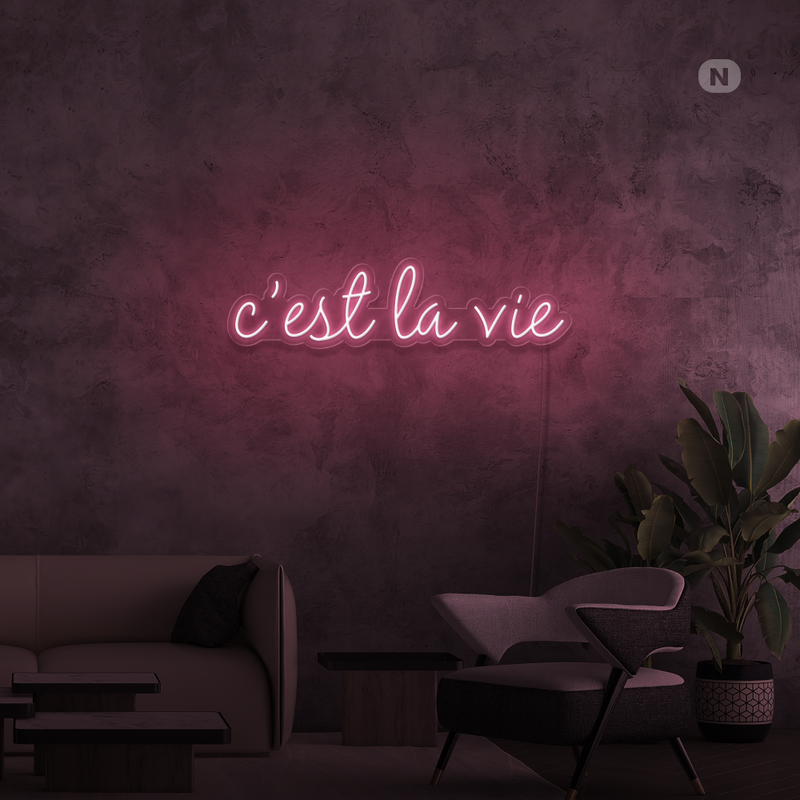 Neon Sign cestlavie