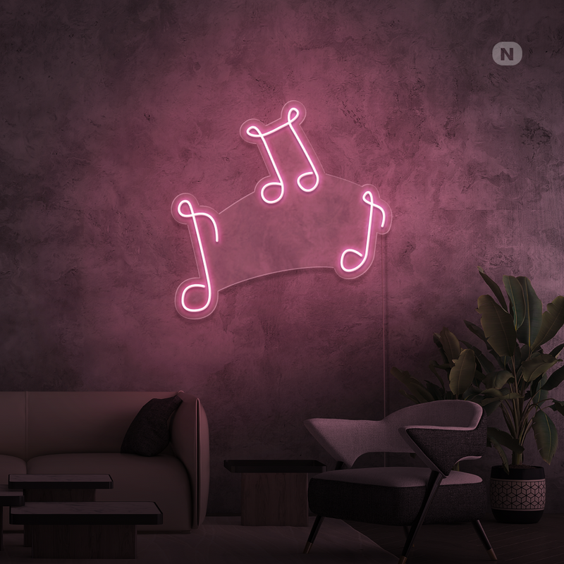 Neon Sign Musicnotes