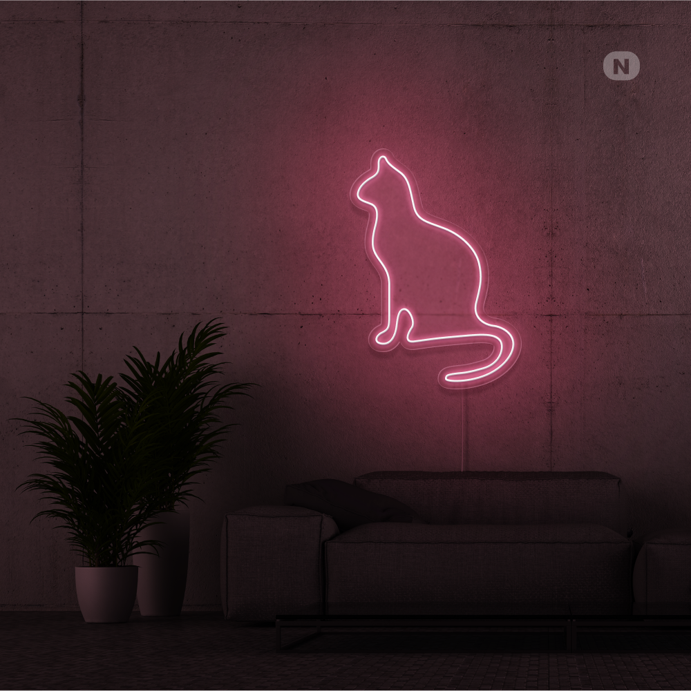 Neon Sign Cat