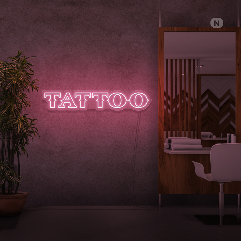 Neon Sign Tattoo