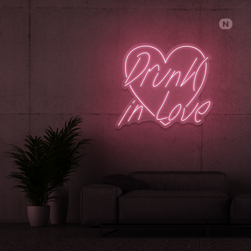 Neon Sign Drunk in Love