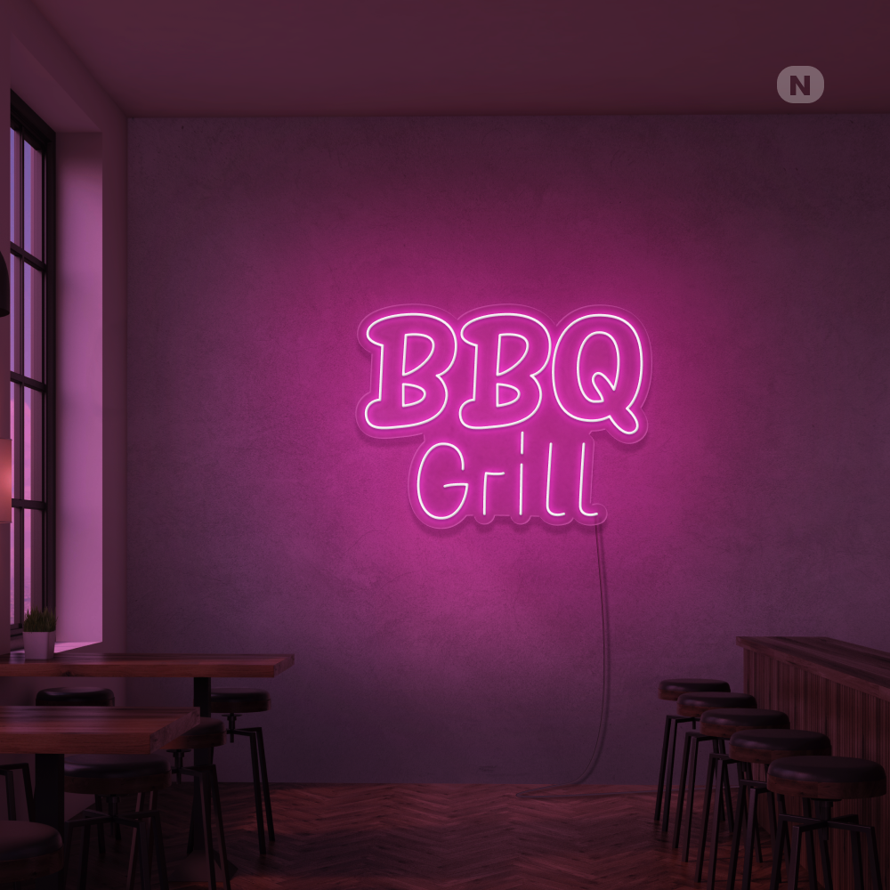 Neon Sign BBQ