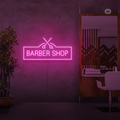 Neon Sign Barber Shop