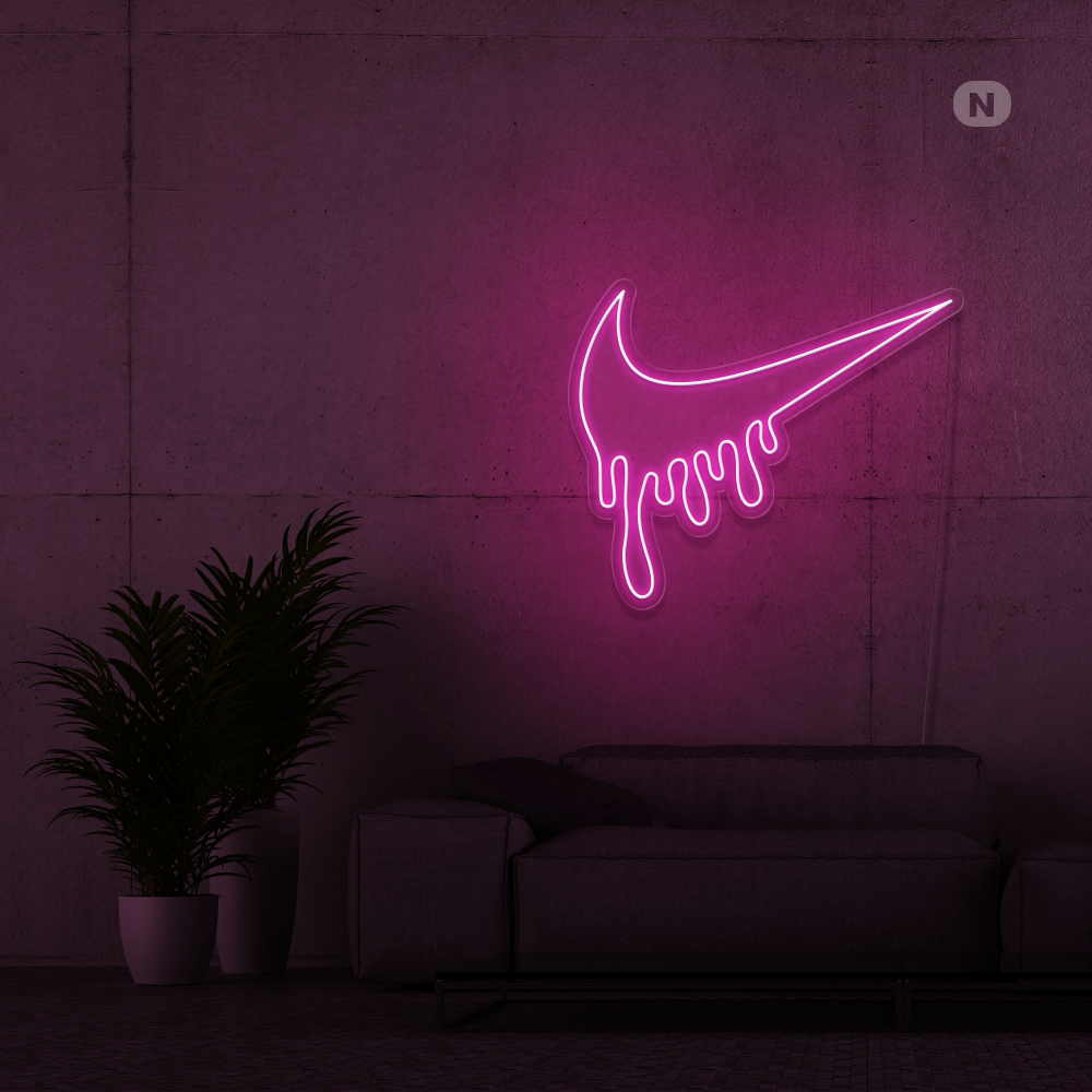 Neon Sign Nike Drip