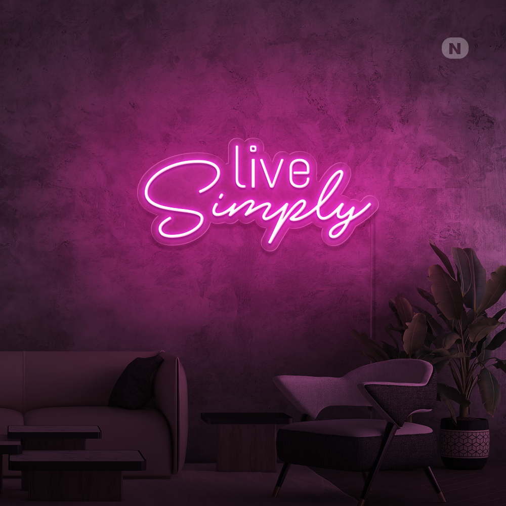 Neon Sign Live Simply