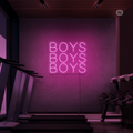 Neon Sign Boys Boys Boys