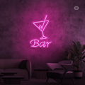 Neon Sign Cocktail Bar