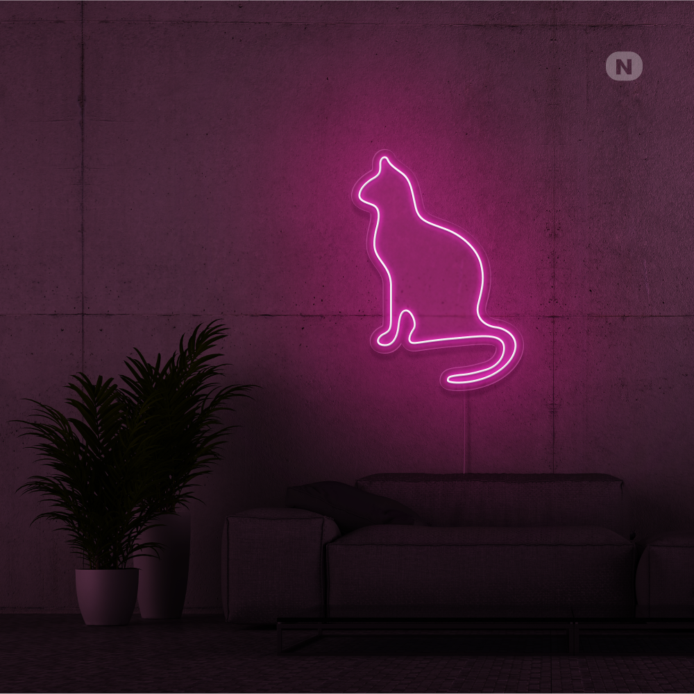 Neon Sign Cat