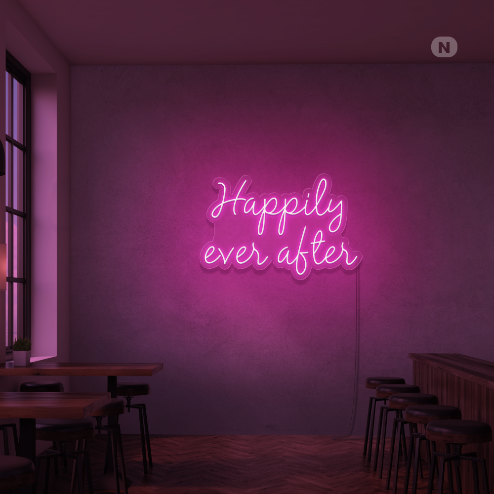 Neon Sign Happily ever after